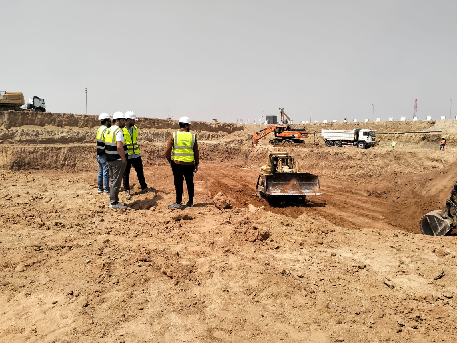 Roshan Al Arous Canal Excavation Work